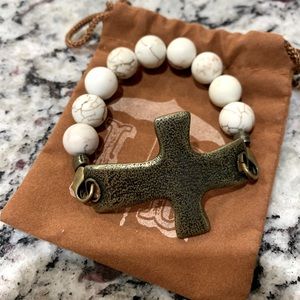 Lenny and Eva Cross Bracelet